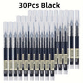 30-Pack Quick-Dry Gel Pens 0.5mm Fine Tip – Black, Blue & Red Smooth Writing Ink, Safety Cap, Bulk Pen Set for Students, Exams, Office, Journaling & Everyday Use