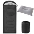 Camping Sleeping Bag 3 Season with Pillow & Compression Sack – Lightweight Sleep System for Adults, Hiking Backpacking Travel & Emergency Use, 4 Colors Available