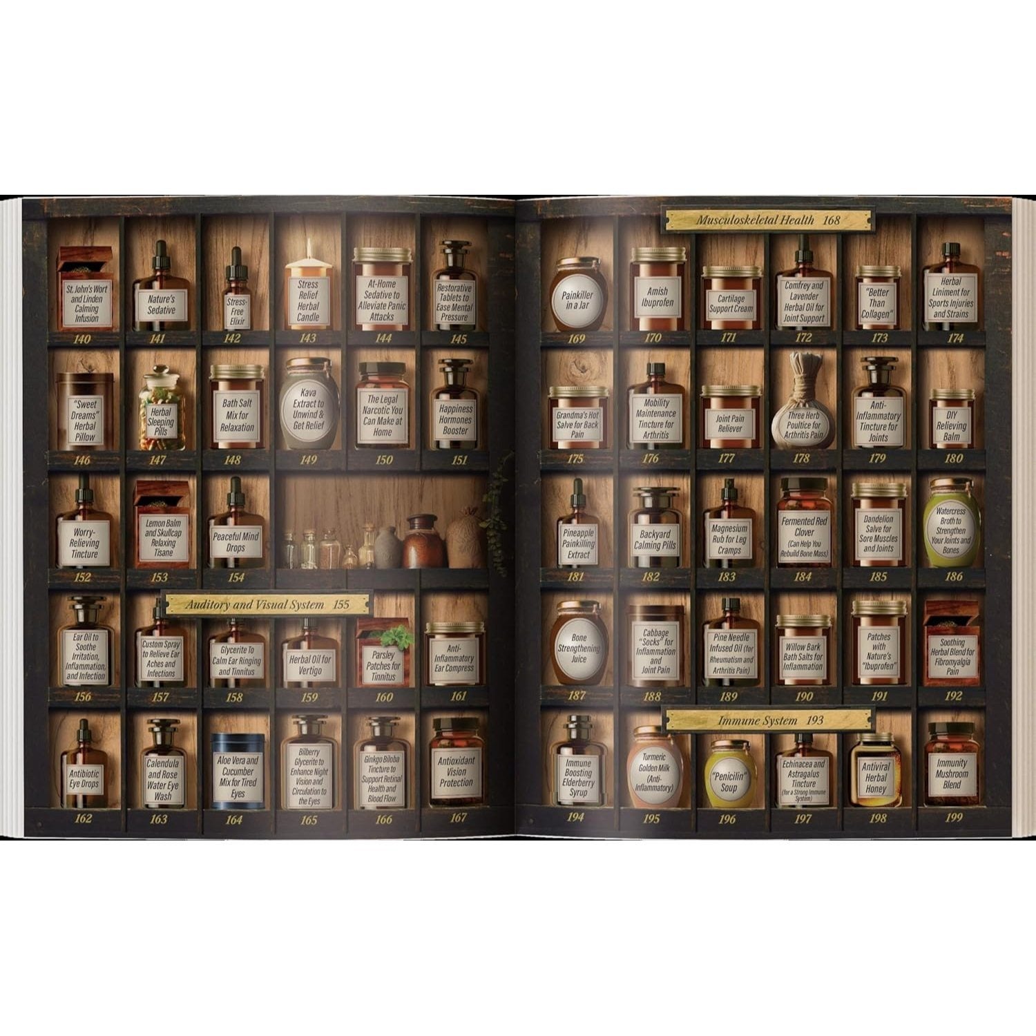 Forgotten Home Apothecary Book by Dr Nicole Apelian – 250 Natural Herbal Remedies 288 Full-Color Pages Step-by-Step Instructions Photos & Dosages for Home Healing