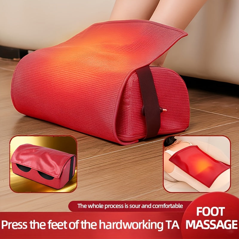 Electric Foot Massager with Heat Deep Kneading & Air Compression – Shiatsu Leg Foot & Arm Massager for Home & Office Use, Multiple Models with Foot Covers Included, Pain Relief & Circulation