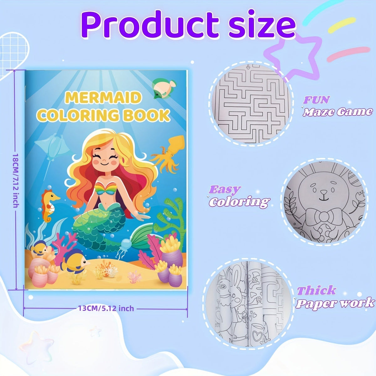 26 Pack Coloring Books for Kids Ages 3-8 Bulk Party Favors Dinosaur Mermaid Animal Designs Classroom Goodie Bag Stuffers Birthday Gifts School Activity Supplies