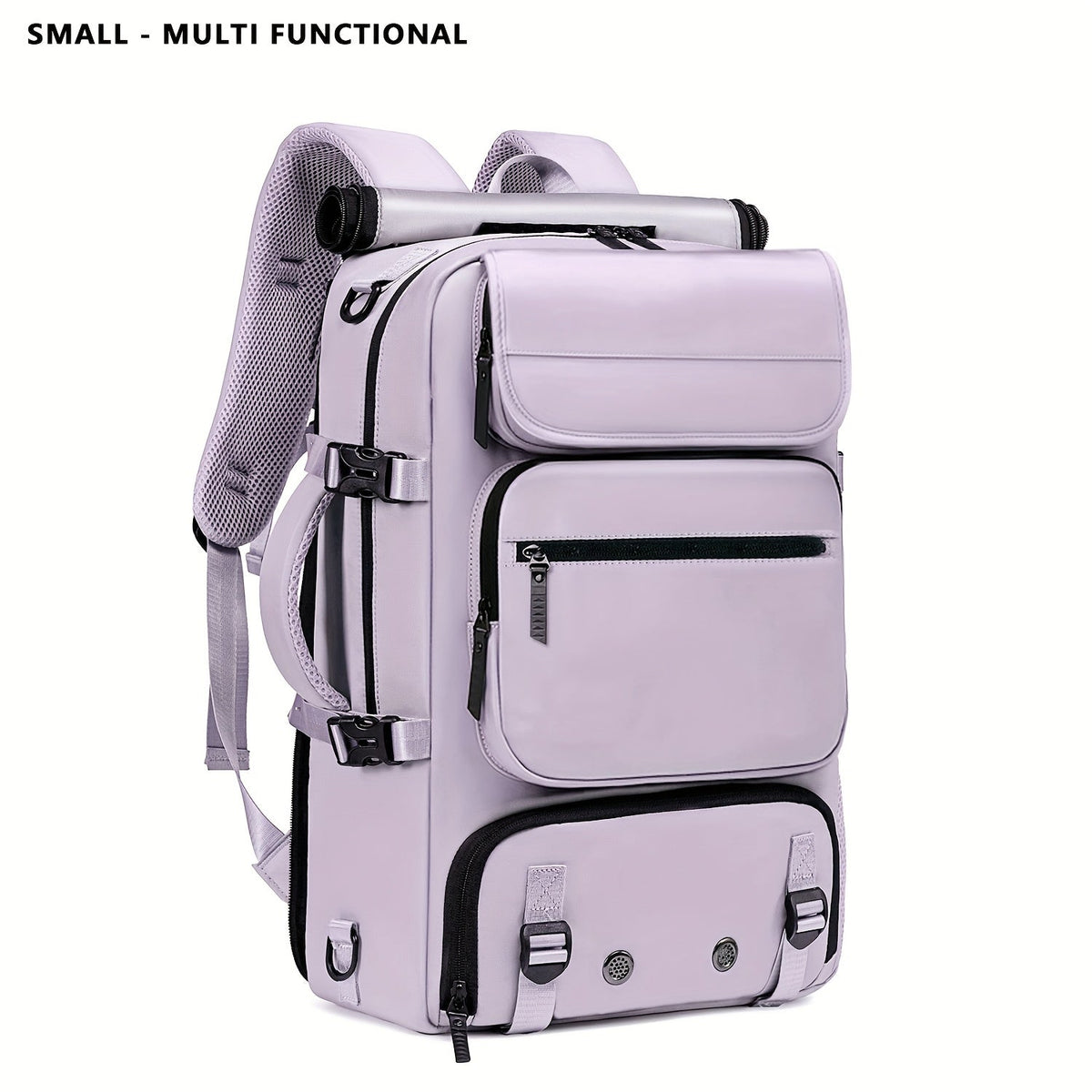 17 Inch Laptop Backpack Large Capacity – Airline Approved Travel Bag with Shoe Compartment, Multi-Pocket Business Work Backpack for Men, Durable Nylon, Hiking & Camping, Small & Large Sizes