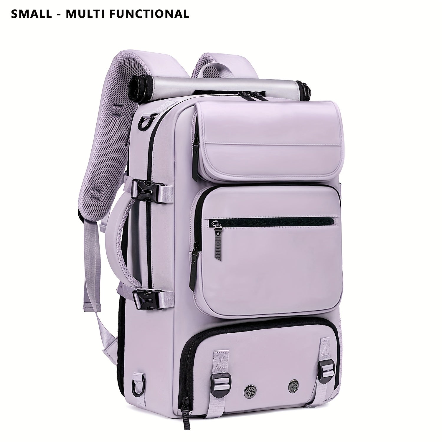 17 Inch Laptop Backpack Large Capacity – Airline Approved Travel Bag with Shoe Compartment, Multi-Pocket Business Work Backpack for Men, Durable Nylon, Hiking & Camping, Small & Large Sizes