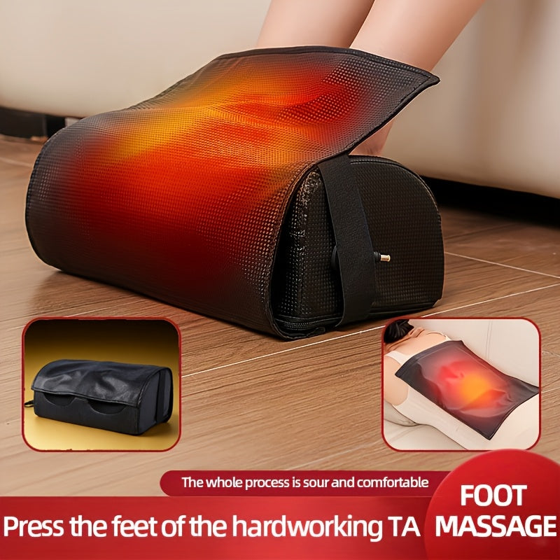 Electric Foot Massager with Heat Deep Kneading & Air Compression – Shiatsu Leg Foot & Arm Massager for Home & Office Use, Multiple Models with Foot Covers Included, Pain Relief & Circulation