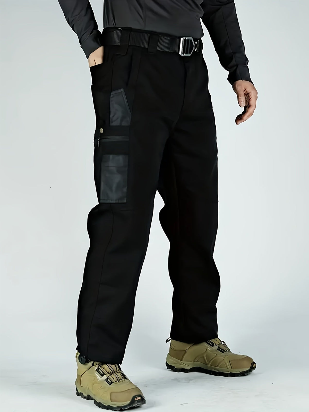 Men's Tactical Cargo Pants Quick-Dry Lightweight Multi-Pocket Hiking Outdoor Work Pants S-XXXL Black Grey Green Brown Regular Fit Utility Trousers