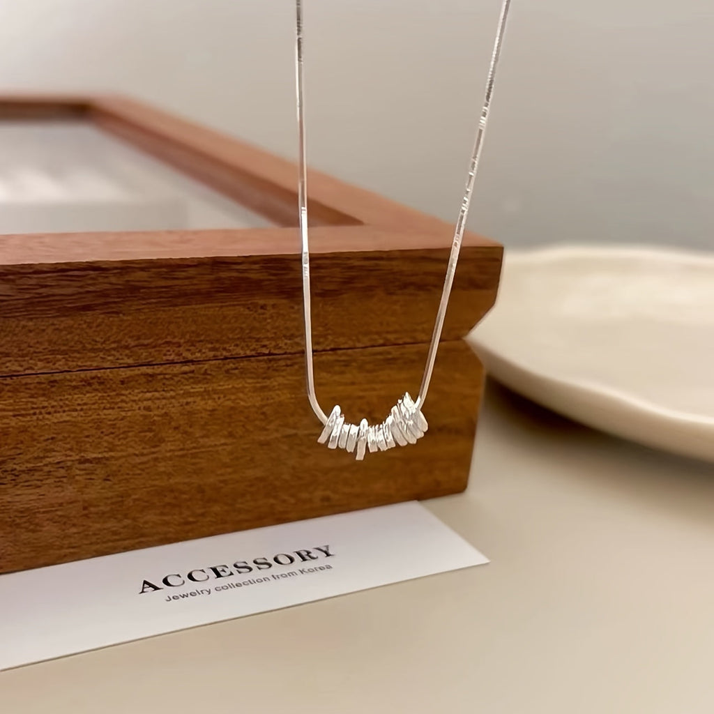 925 Sterling Silver Hypoallergenic Necklace Women – Classic Elegant Tarnish-Resistant Minimalist Pendant All-Season Daily Wear Gift Birthday Anniversary Valentine's Day Christmas