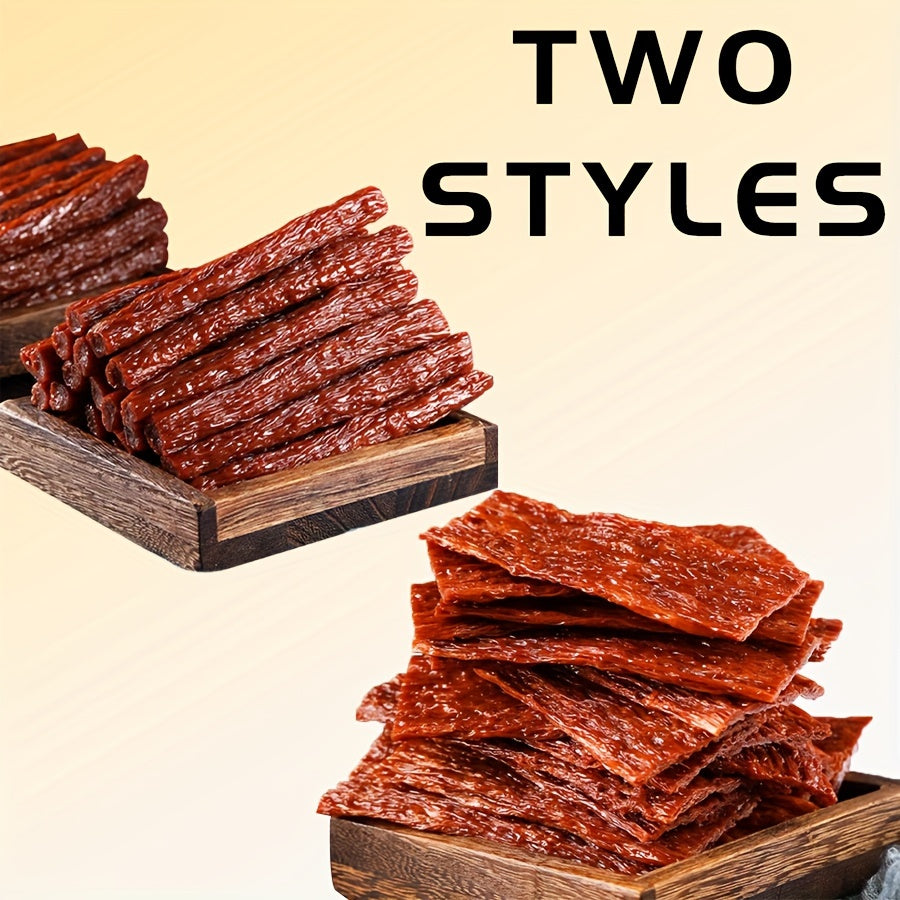 Dried Beef Tendon Dog Chews Natural High-Protein Jerky Treats Chew Sticks for Training Rewards Dental Health All Breeds Small Medium Large Dogs 250g 500g 2-Pack