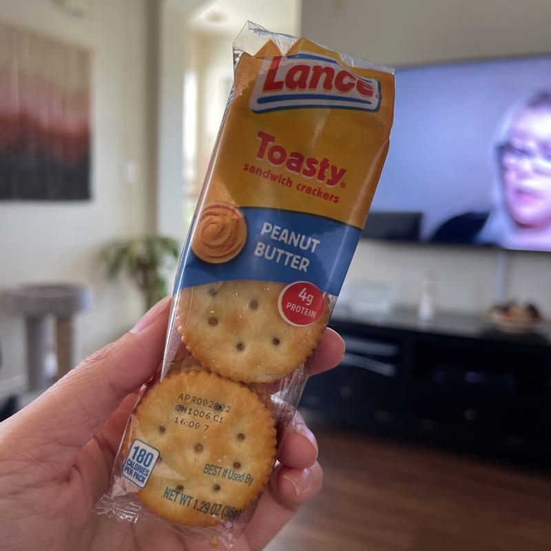 Lance Sandwich Crackers Variety Pack Peanut Butter Cheese Classic Flavors 20 or 40 Count Snack Pack