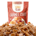 Vanilla Caramel Cubes Candy 3 Pound Bulk Pack 225 Count - Individually Wrapped Soft Buttery Chewy Caramel Squares for Snacking Baking Gifting Candy Bowls Events