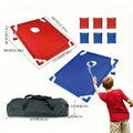 Cornhole Game Set 2 Boards 6 Bean Bags & Carry Bag – Indoor Outdoor Yard Toss Game for Kids & Adults, Backyard Tailgate Beach Camping Party Fun, Birthday Christmas Halloween Gift & Party Supplies