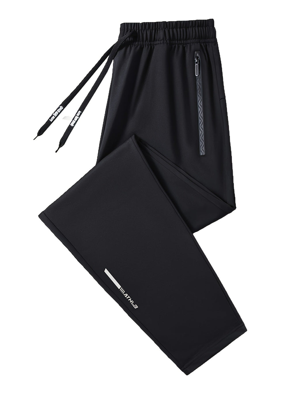 Men's Sweatpants Joggers with Drawstring & Pockets, Regular Fit Cuffed Athletic Track Pants in 95% Polyester for Running Training Spring Fall Daily Wear – Comfortable Sports Trousers for Men