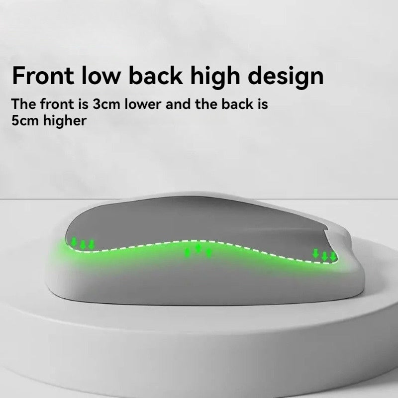 Memory Foam Seat Cushion & Lumbar Support Set – Ergonomic 2-Piece Comfort Pad for Office Chair, Car Seat & Wheelchair, Relieves Back Pain & Tailbone Pressure, Multiple Colors