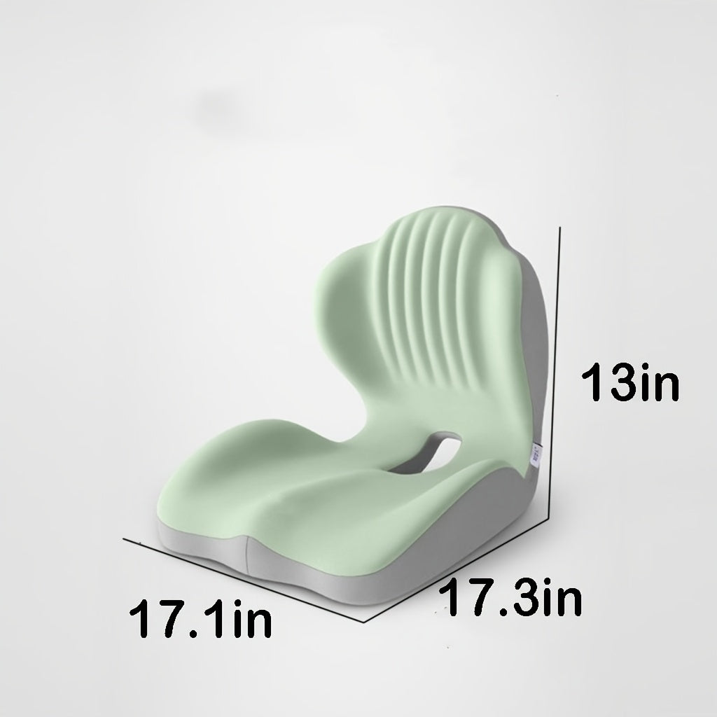 Memory Foam Lumbar Support Cushion for Office Chair & Car Seat – Ergonomic Lower Back & Hip Support Pillow, Breathable Non-Slip Design for Prolonged Sitting Driving Work from Home, 10 Colors