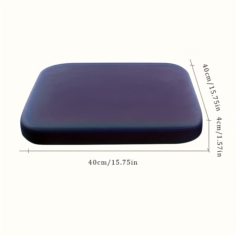 1.5-Inch Memory Foam Seat Cushion with Washable Cover – Non-Slip Grip, Pressure Relief & Posture Support for Office Chair, School Desk, Truck & Wheelchair