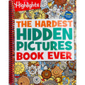 The Hardest Hidden Pictures Book Ever - Spiral Bound, 125+ Challenging Puzzle Pages with 1500+ Hidden Objects, Photo Puzzles & No-Clue Challenges, Best Gift for Kids & Adults Who Love Puzzles