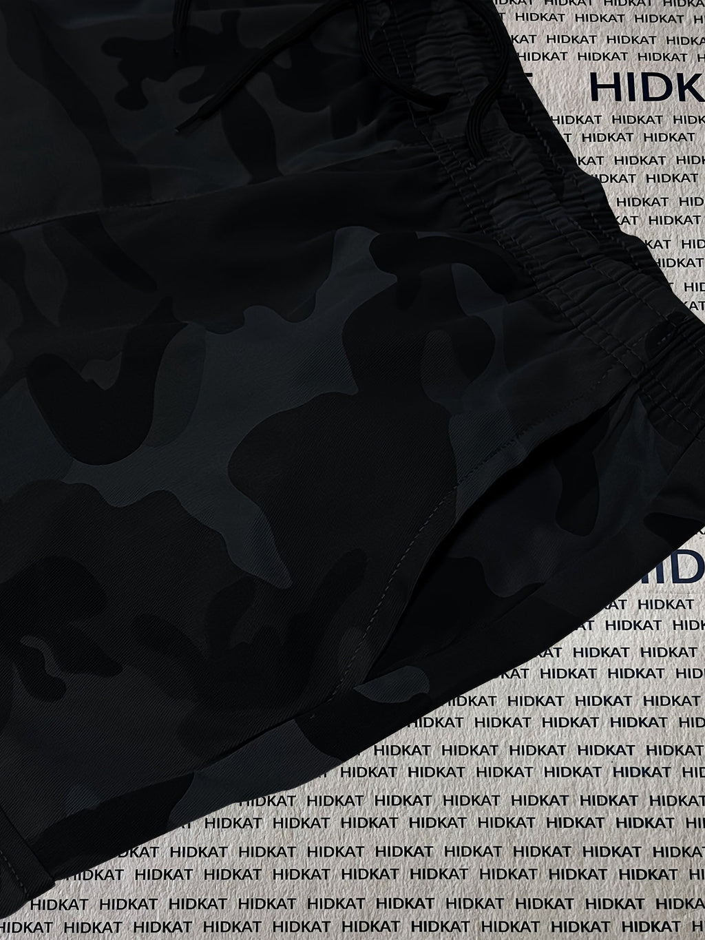 Women's Camo Cargo Pants Lightweight Breathable Hiking Outdoor Casual Long Pants – Multi-Pocket Elastic Waist, Sizes XS-XXL, Camouflage Khaki Black Army Green Grey