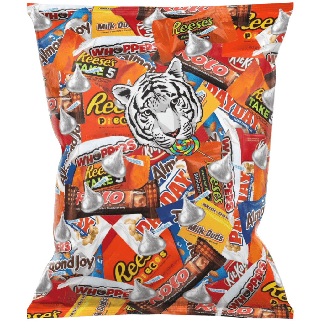 Bulk Chocolate Candy Bag Individually Wrapped Assorted Variety Mix for Parties Halloween Holidays Stocking Stuffers Office Snacks Gifts 2 lb 4 lb 6 lb