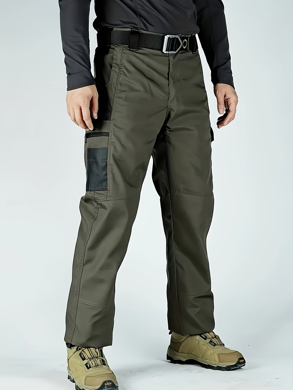 Men's Tactical Cargo Pants Quick-Dry Lightweight Multi-Pocket Hiking Outdoor Work Pants S-XXXL Black Grey Green Brown Regular Fit Utility Trousers