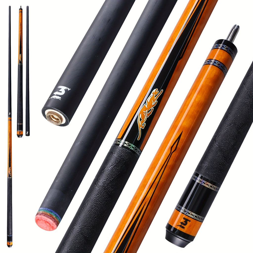 PREDAIDR SP Series Carbon Fiber Pool Cue 58" – Professional Low Deflection Billiard Cue Stick 12.5mm Tip Leather Grip 3/8x8 Pin Joint 19-20oz