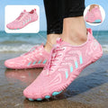 Slip-On Barefoot Water Shoes for Women Cushioned Arch Support – Lightweight Quick-Dry Sneakers for Yoga Beach Swimming Water Sports Gym, Multi-Functional Sole, 7 Colors US 5 to 12.5