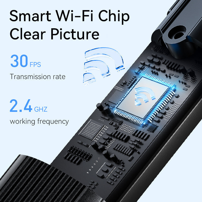 Ear Wax Removal Camera Kit 1080P HD Wi-Fi Otoscope – Wireless Ear Cleaning Tool with 6 Ear Spoons & Tweezers, Rechargeable, Real-Time View for iPhone & Android, Portable Ear Care for Adults & Seniors