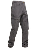 Men's Outdoor Cargo Hiking Pants Multi-Pocket Tactical Trousers All Season Lightweight Camping Fishing Cycling Dark Gray Khaki Sizes 30-42