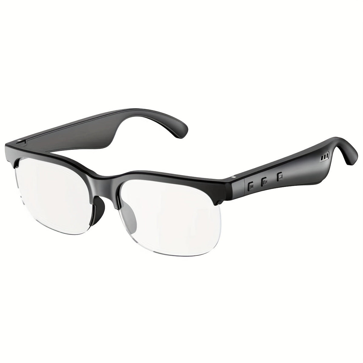 Smart Glasses with Built-In Bluetooth Wireless Earbuds – Stereo Sound, Hands-Free Calls, Glare-Resistant Lenses, Stylish Audio Sunglasses for Music, Driving, Sports & Outdoor Activities, Gift for Couples