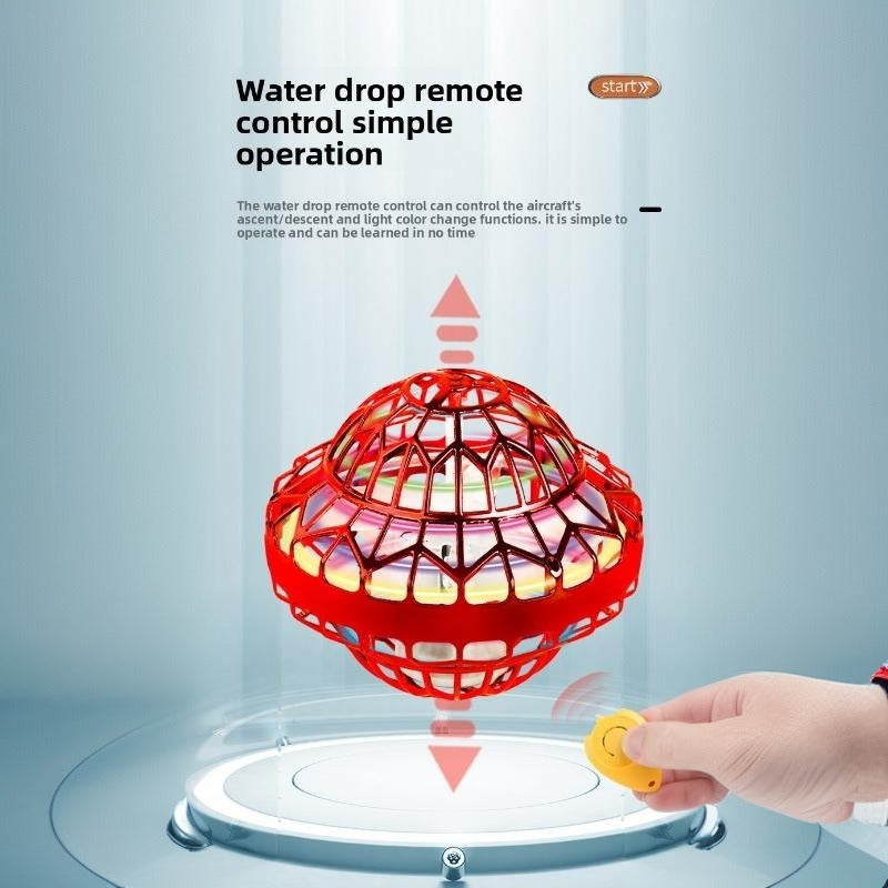 UFO Magic Flying Ball Toy with LED Light – Hand Control Boomerang Hover Ball Intelligent Remote Gesture Control Outdoor Indoor Game Party Gift for Kids Boys Girls Halloween Christmas