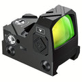 Wolfcloak 2MOA Red Green Dot Sight Shockproof Motion Awake Optic – Aluminum Alloy Red Dot Scope with MOS Adapter Plate & 21mm Picatinny Rail Mount, Battery Powered, Fits Pistols & Rifles