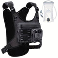 Running Hydration Vest with 3L Water Bladder Lightweight Adjustable Chest Pack Reflective Gear Holder for Men Women Marathon Trail Running Hiking Black Gray Camo Olive