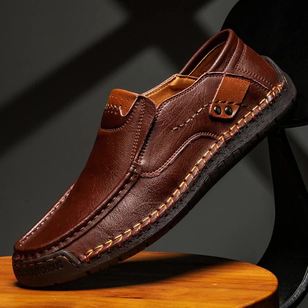 Men's Slip-On Loafers – Lightweight Breathable Casual Shoes for Driving Walking Daily Wear, Comfortable Non-Slip Sole, Easy On Off Design, Perfect for Men Who Value Style & Comfort