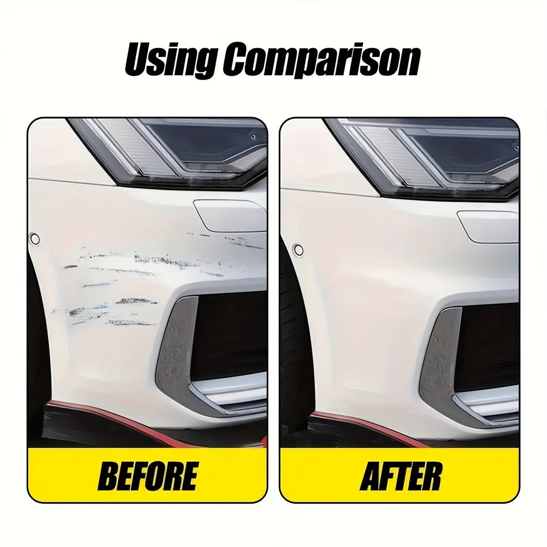 Car Scratch Remover Paste – Professional Clear Coat Repair Kit for Surface Blemishes, Swirl Marks & Light Scratches, 150ml Car Care Kit for Exterior Paint Restoration