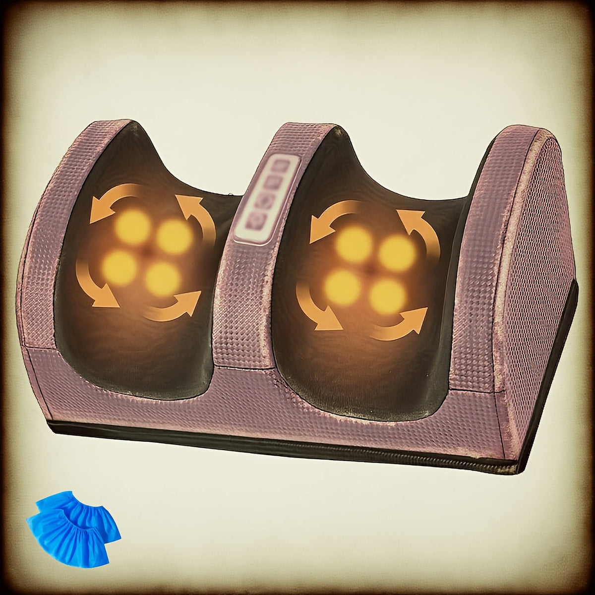 Electric Foot Massager with Heat Deep Kneading & Air Compression – Shiatsu Leg Foot & Arm Massager for Home & Office Use, Multiple Models with Foot Covers Included, Pain Relief & Circulation