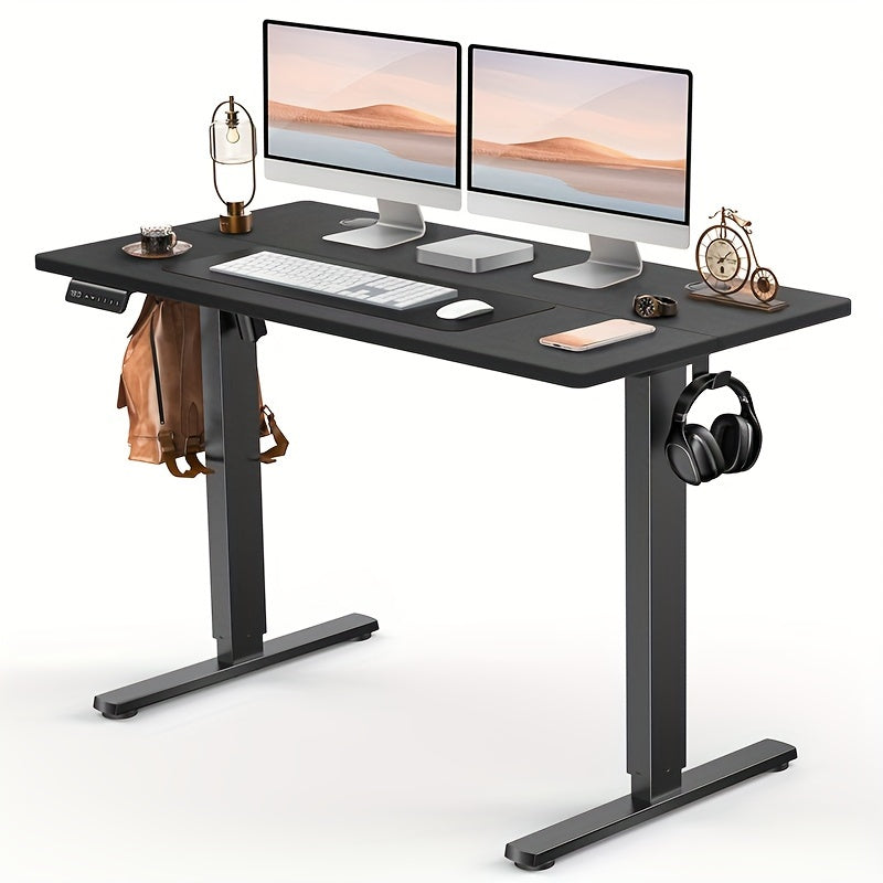 Electric Standing Desk Height Adjustable 40 48 55 63 Inch – Sit Stand Up Desk with Memory Controller & Anti-Collision, Ergonomic Home Office Gaming Workstation, 5 Colors