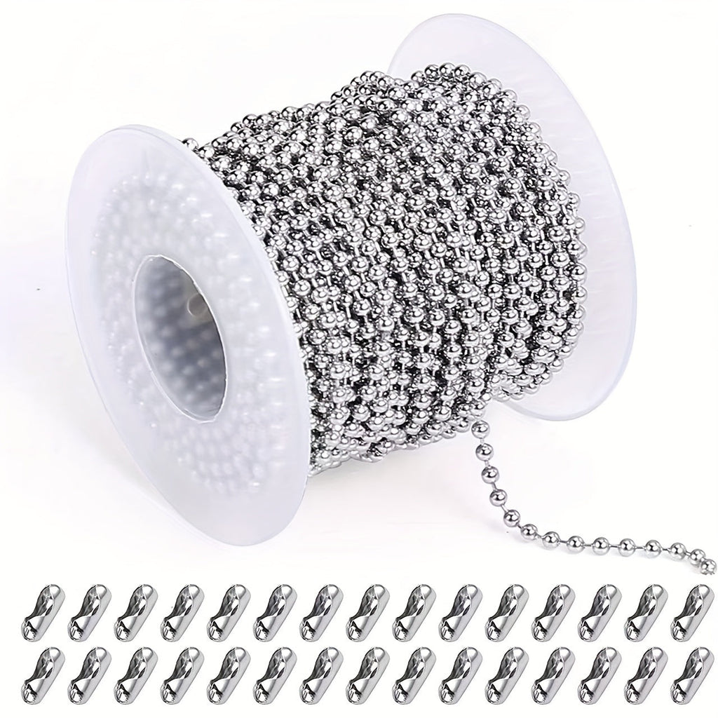 304 Stainless Steel Chain Jewelry Making Kit 10 or 15 Rolls 74-75 Feet with Lobster Clasp Toggle Clasp Set for DIY Bracelets Necklaces Anklets Handmade Jewelry Supplies Gold Rose Gold