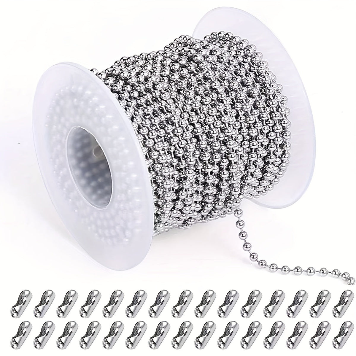 304 Stainless Steel Chain Jewelry Making Kit 10 or 15 Rolls 74-75 Feet with Lobster Clasp Toggle Clasp Set for DIY Bracelets Necklaces Anklets Handmade Jewelry Supplies Gold Rose Gold