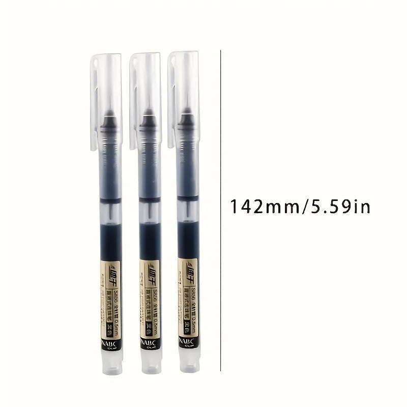 30-Pack Quick-Dry Gel Pens 0.5mm Fine Tip – Black, Blue & Red Smooth Writing Ink, Safety Cap, Bulk Pen Set for Students, Exams, Office, Journaling & Everyday Use