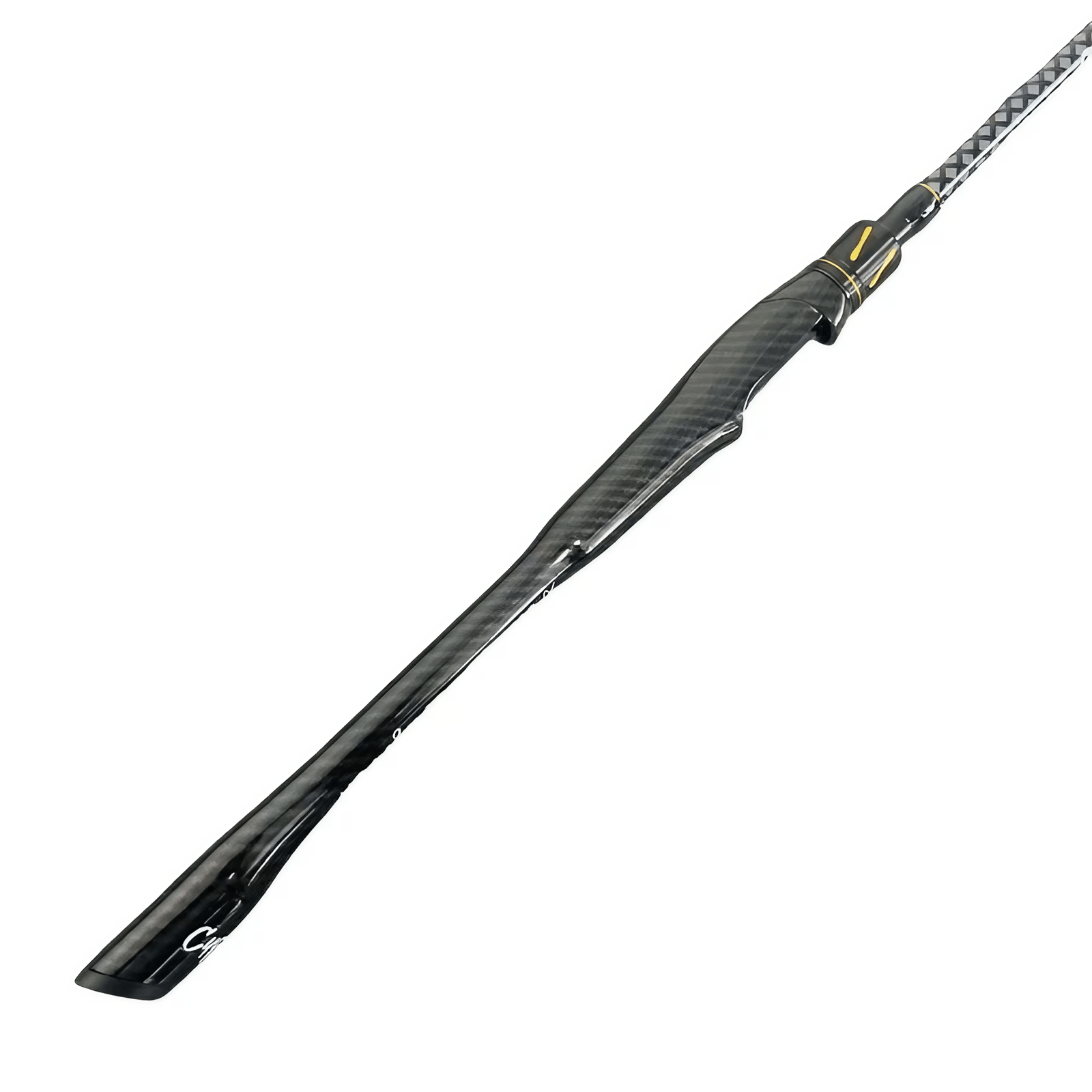 Carbon Fiber Fishing Rod Casting & Spinning – Sensitive Tip, Comfortable Grip, Large Guide Rings for Bass & Trout, Freshwater & Saltwater – 165cm / 180cm / 210cm, Modern Black Stripe Design, Perfect Fishing Gift