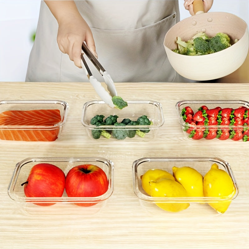 Glass Food Storage Containers with Lids 20 Piece Set Airtight Stackable Meal Prep Borosilicate Glass Containers Oven Microwave Dishwasher Freezer Safe BPA Free Kitchen Organization