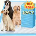 Extra Large Dog Pee Pads 24x24 Inch Super Absorbent Leak-Proof Disposable Puppy Potty Training Pads Odor Control Indoor Outdoor 50-Pack 200-Pack Senior Dogs Large Breeds