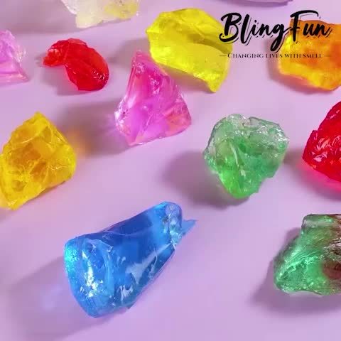 BlingFun Gel Candle Making Kit 400g Clear Jelly Wax 4 Colors 20pcs Wicks 20pcs Stickers 5pcs Wick Holders DIY Scented Candle Kit for Home Decor Craft Projects Beginner Candle Supplies