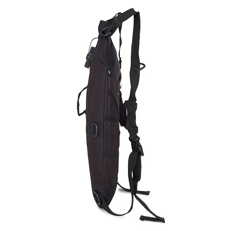 Hydration Backpack with 101oz Water Bladder Tactical Lightweight Hiking Pack Adjustable Straps Large Capacity for Hiking Biking Running Climbing Black Green