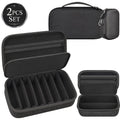 Travel Sunglasses Organizer Case for Multiple Pairs – Multi-Slot Eyeglasses Storage Holder Bag for Men & Women, Portable Hard Shell Sunglasses Box for Home & Travel, 2 to 10 Slots Available