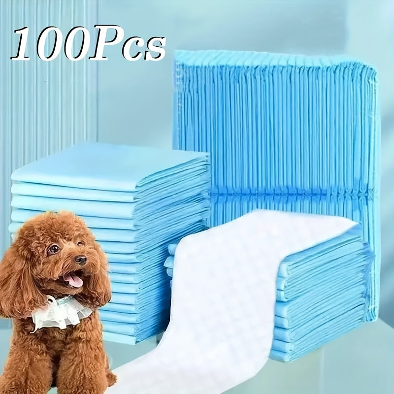 Dog Pee Pads XXXL 6-Layer Super Absorbent Disposable - Waterproof Leak-Proof Odor-Resistant Training Pads for Puppies Large & Elderly Dogs, Bulk 80 & 100 Count Puppy Potty Pads