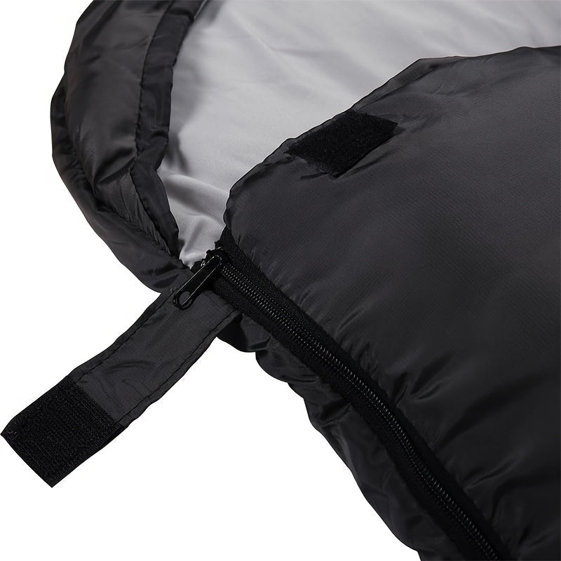 Camping Sleeping Bag 3 Season with Pillow & Compression Sack – Lightweight Sleep System for Adults, Hiking Backpacking Travel & Emergency Use, 4 Colors Available