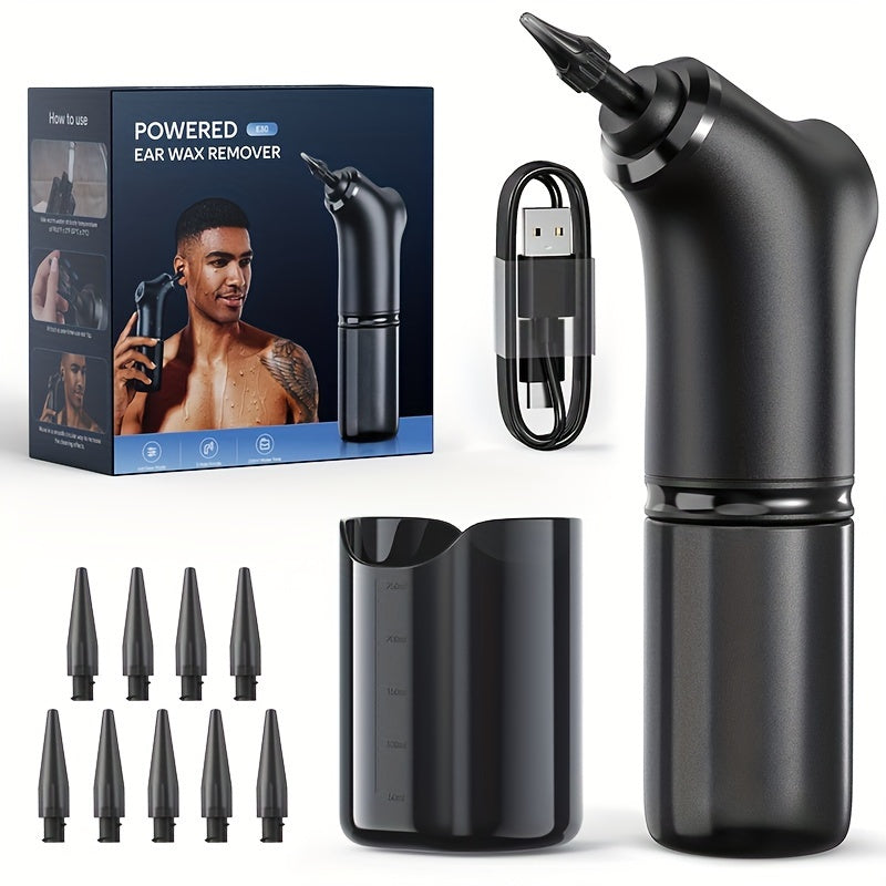 Ear Wax Removal Camera Kit 1080P HD Wi-Fi Otoscope – Wireless Ear Cleaning Tool with 6 Ear Spoons & Tweezers, Rechargeable, Real-Time View for iPhone & Android, Portable Ear Care for Adults & Seniors