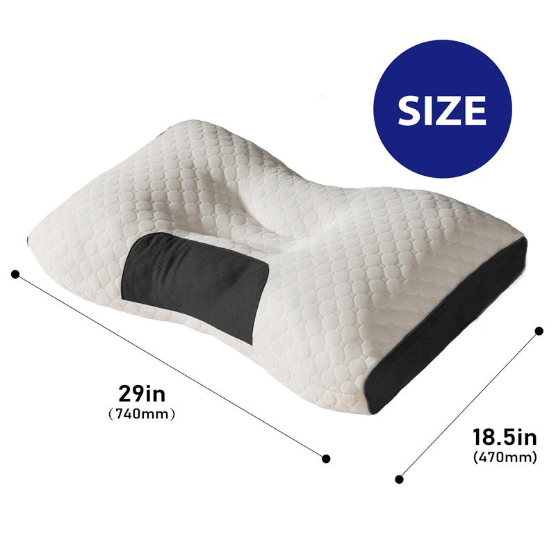 Bed Pillows 2-Pack Ultra-Soft Neck Support Pillow Inserts with Removable Machine-Washable Covers – Breathable All-Season Deep Sleep Bedroom Comfort, 7 Colors, Perfect Housewarming Gift