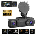 Dash Cam S2N 1080P HD Front and Rear Dual Camera with ADAS Night Vision G-Sensor Loop Recording 24Hr Parking Mode 170 Degree Wide Angle 2 Inch IPS Screen Car DVR for Cars Trucks SUVs