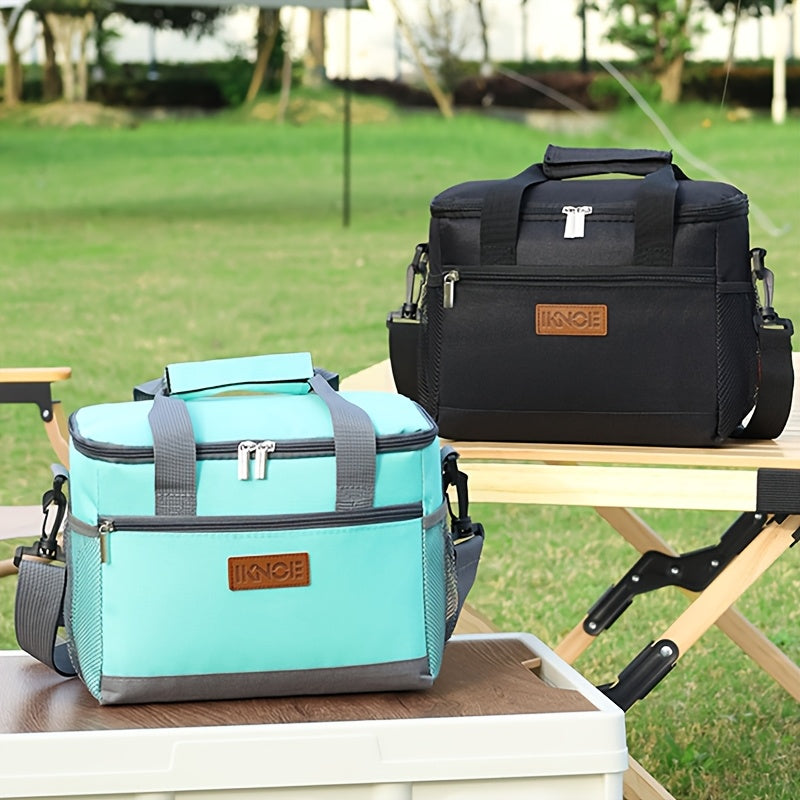 Insulated Lunch Bag Foldable Portable Thermal Bento Box Tote Leakproof Aluminum Foil Lining Keeps Food Cold Fresh for Work Travel Picnic School