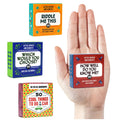 After Dinner Amusements How Well Do You Know Me 50-Question Conversation Starter Card Game for Family and Friends Portable Game Night Camping Holiday Gift